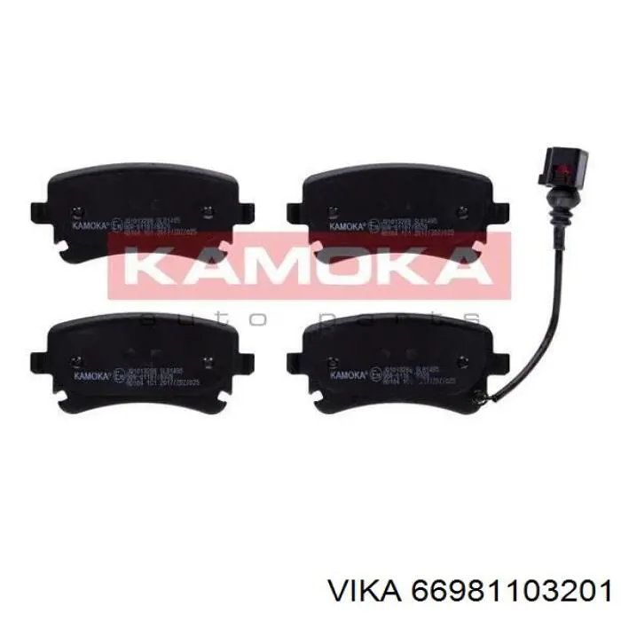 Купити 66981103201 Vika Задні колодки