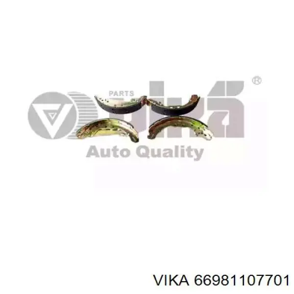 Колодки гальмові задні, барабанні Vika 66981107701 ціна, від 18.15 USD