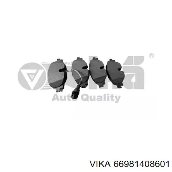 Купити 66981408601 Vika Колодки гальмівні передні, дискові