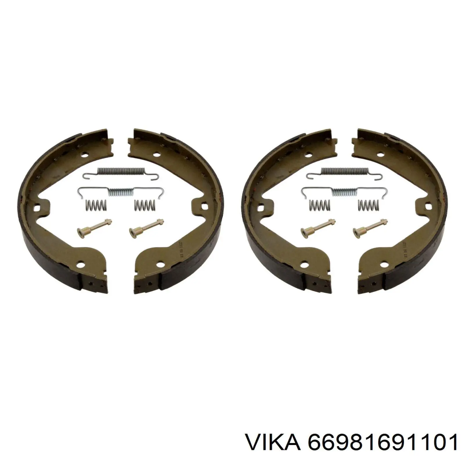 Колодки ручника 986487705 Bosch