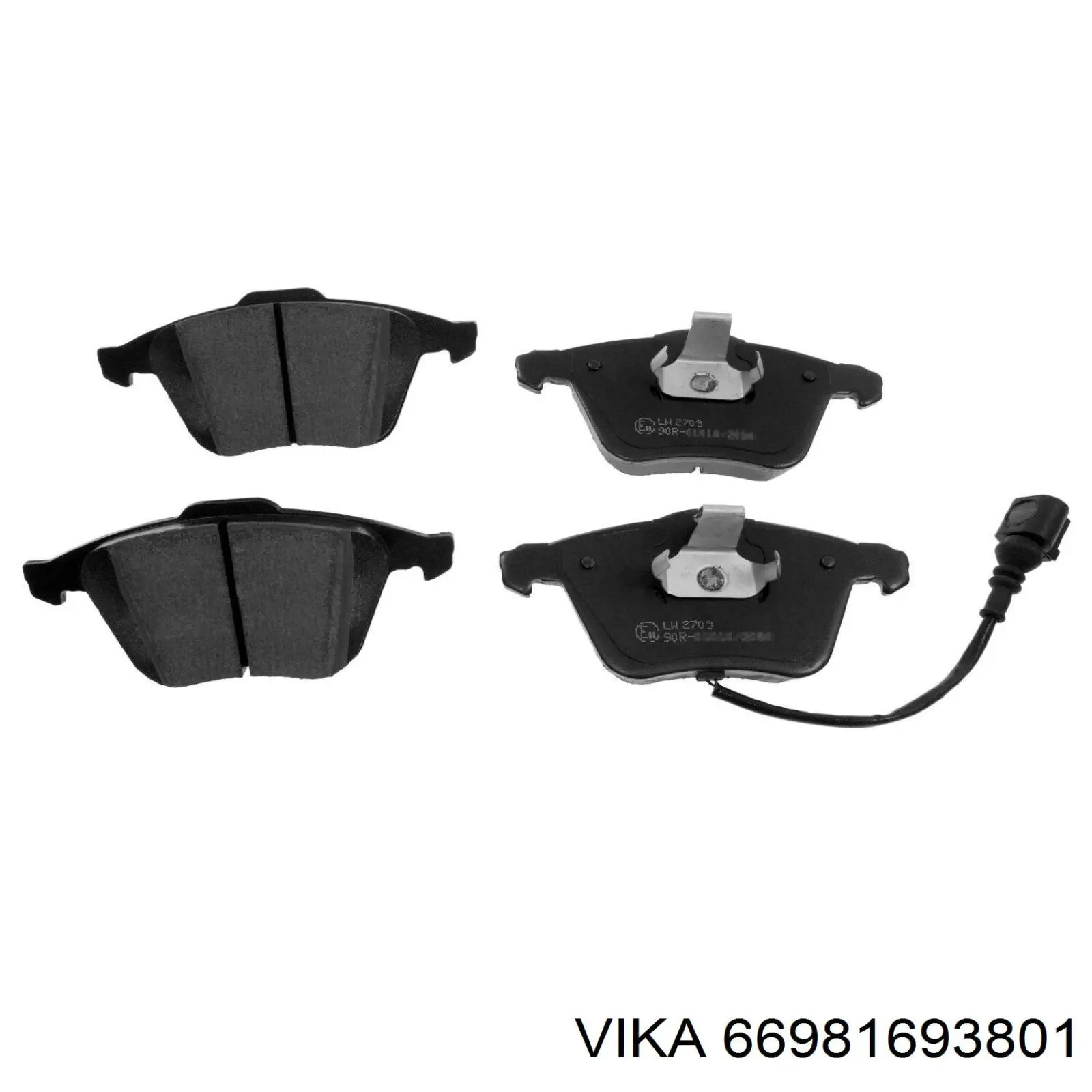 Тормозні колодки Ferodo FCP1765H
