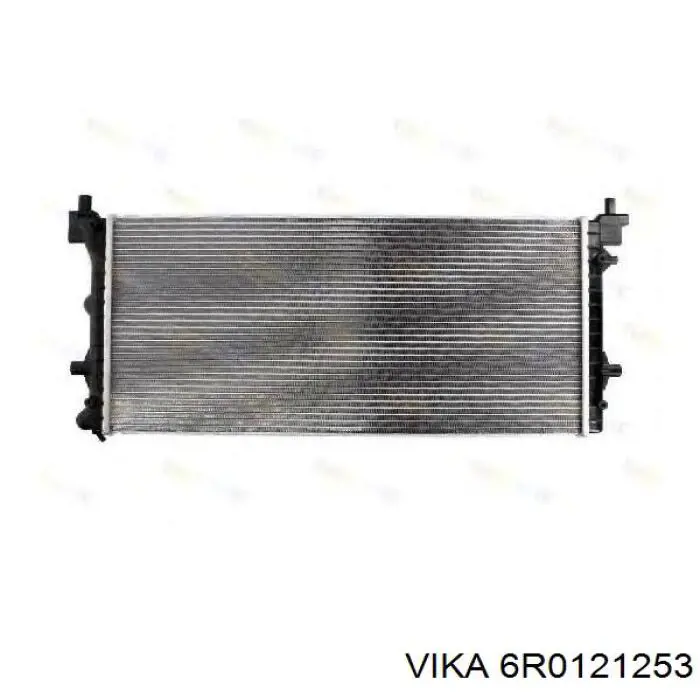 6R0121253 Vika радіатор охолодження двигуна