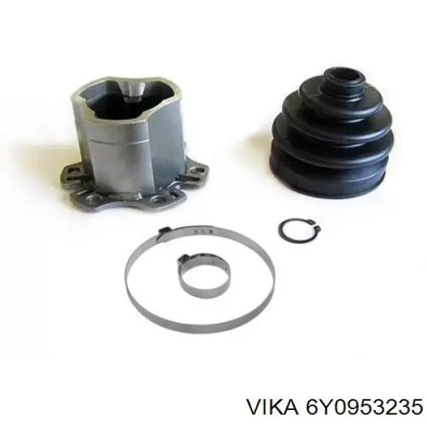 Кнопка включення аварійної сигналізації Vika 6Y0953235 ціна, від 5.07 USD