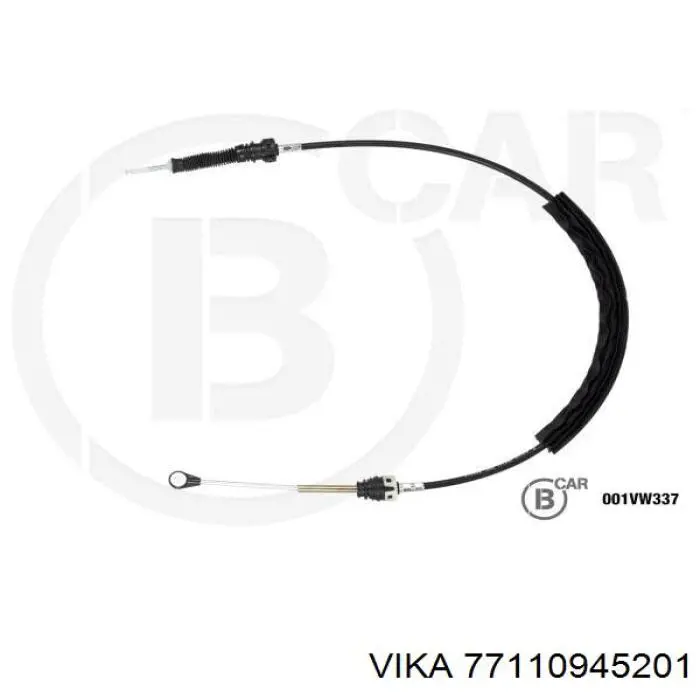 1K0711265L VAG Трос перемикання передач, вибору передачі