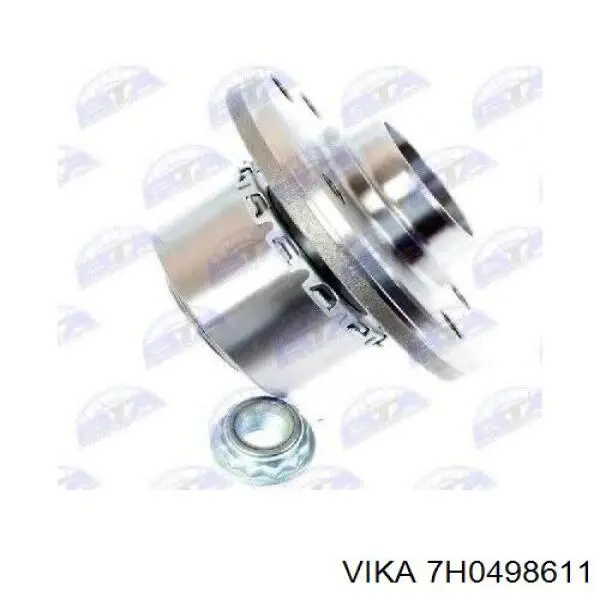 Маточина колеса передня Vika 7H0498611 ціна, від 45.33 USD