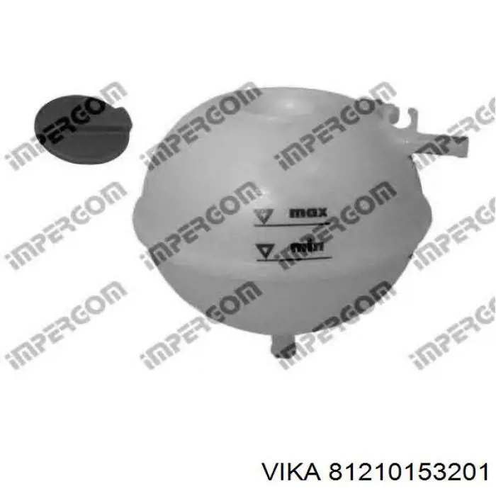 Кришка / пробка розширювального бачка Vika 81210153201 ціна, від 3.42 USD