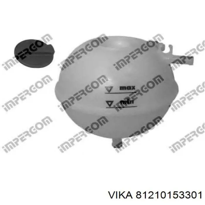 Кришка / пробка розширювального бачка Vika 81210153301 ціна, від 2.65 USD