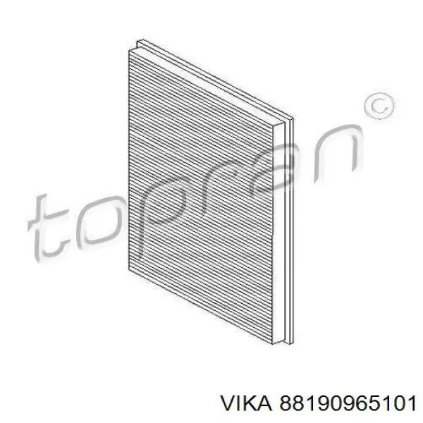 88190965101 Vika Внутрішньосалонний фільтр