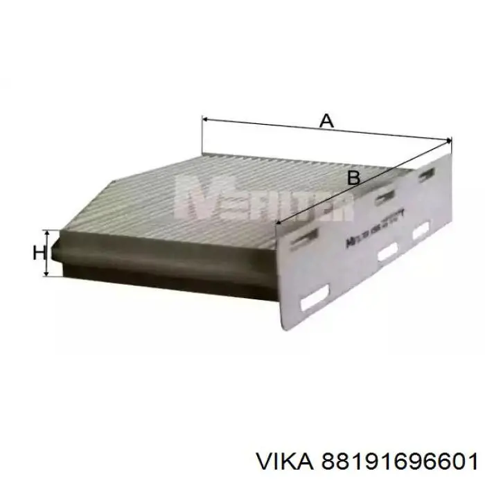 88191696601 Vika Внутрішньосалонний фільтр
