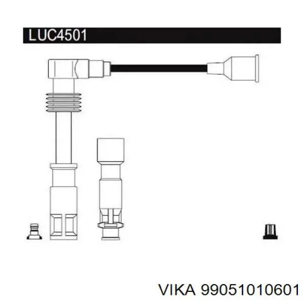 Високовольтні дроти INF100528 InA-For