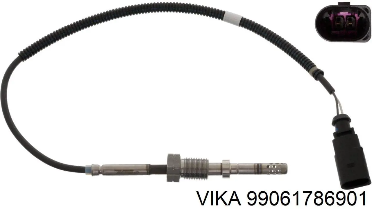 Купити 99061786901 Vika Датчик температури відпрацьованих газів (ВГ), перед турбіною