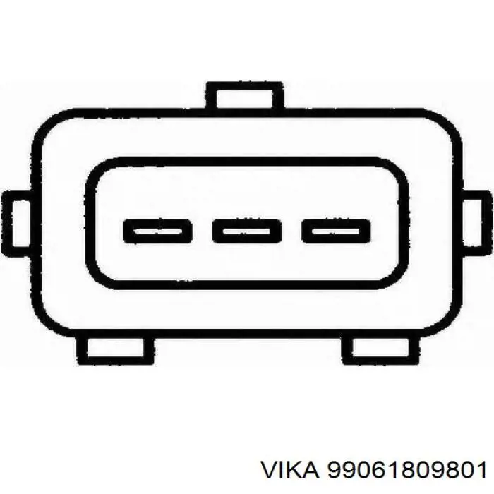 Купити 99061809801 Vika Датчик положення (оборотів) коленвалу