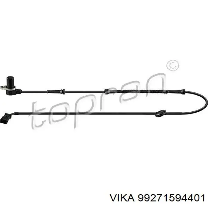 Датчик АБС (ABS) задній Vika 99271594401 ціна, від 13.10 USD
