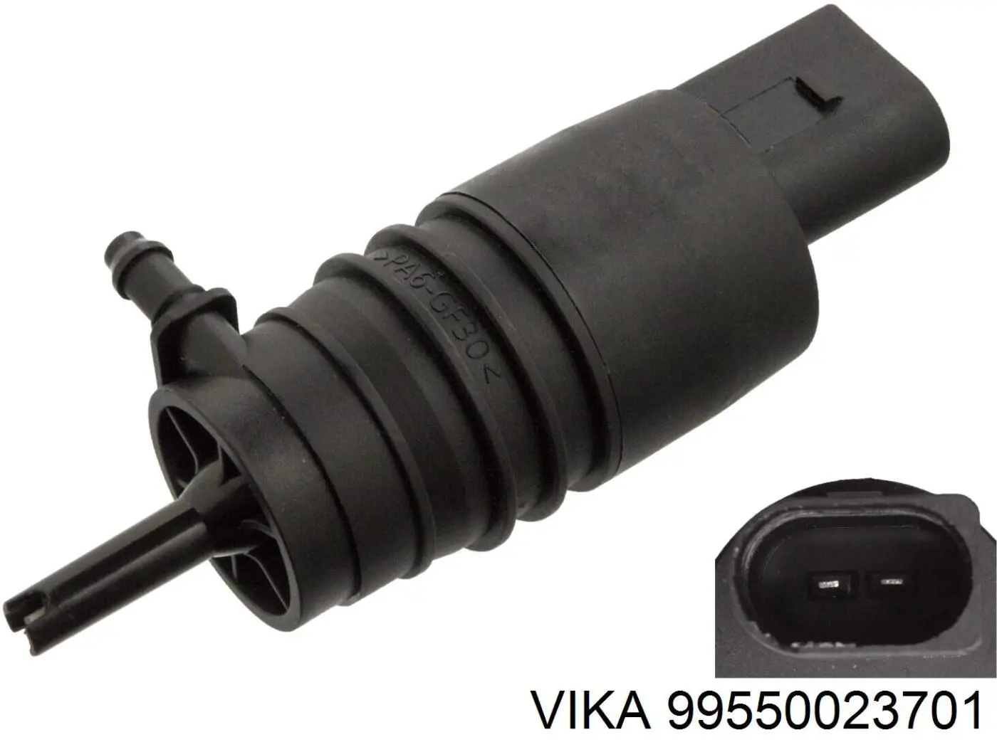 99550023701 Vika насос-двигун омивача скла, переднього