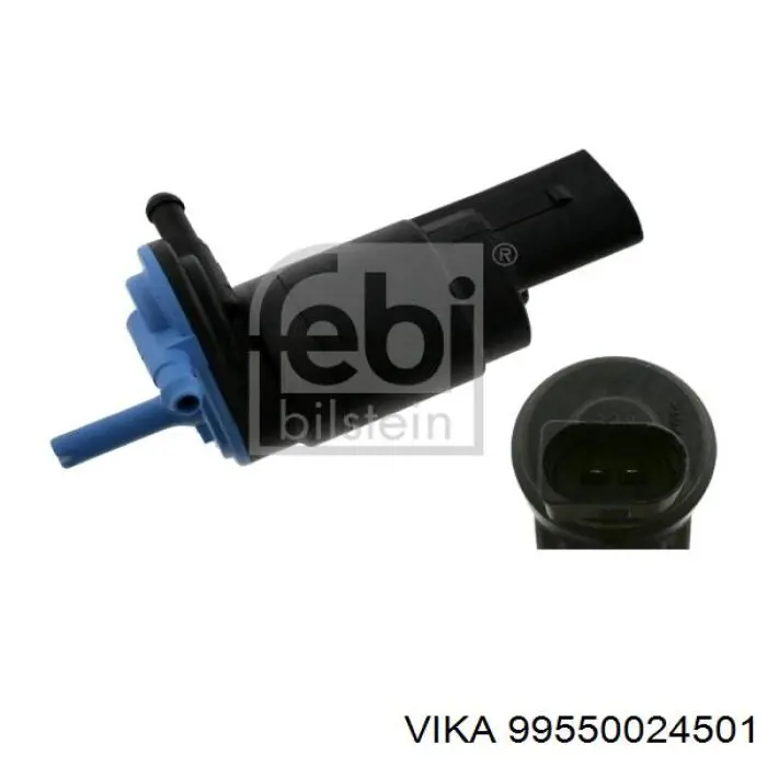 Двигун омивача скла передній/задній Vika 99550024501 ціна, від 6.26 USD