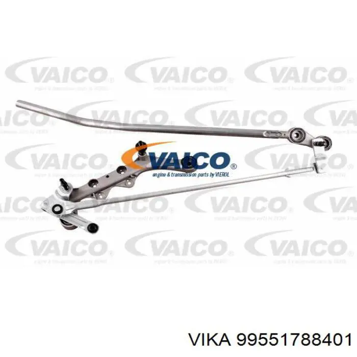 Трапеція склоочисника права Vika 99551788401 ціна, від 16.78 USD