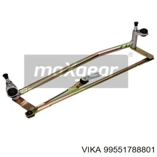 Трапеція щіток лобового скла Vika 99551788801 ціна, від 23.61 USD