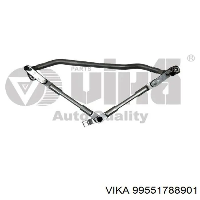 Трапеція щіток лобового скла Vika 99551788901 ціна, від 22.56 USD