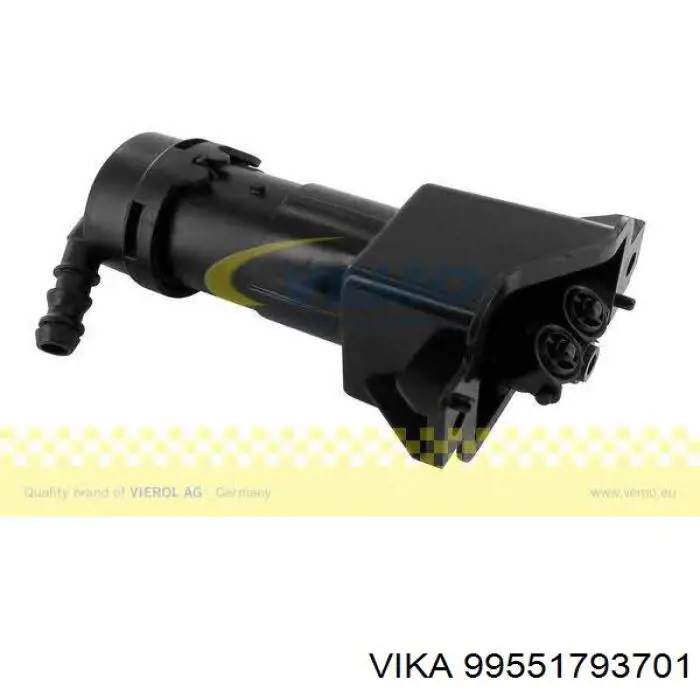 Тримач форсунки омивача фари, підйомний циліндр Vika 99551793701 ціна, від 16.45 USD