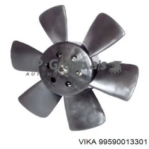 99590013301 Vika електровентилятор охолодження в зборі (двигун + крильчатка)