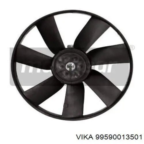 99590013501 Vika електровентилятор охолодження в зборі (двигун + крильчатка)
