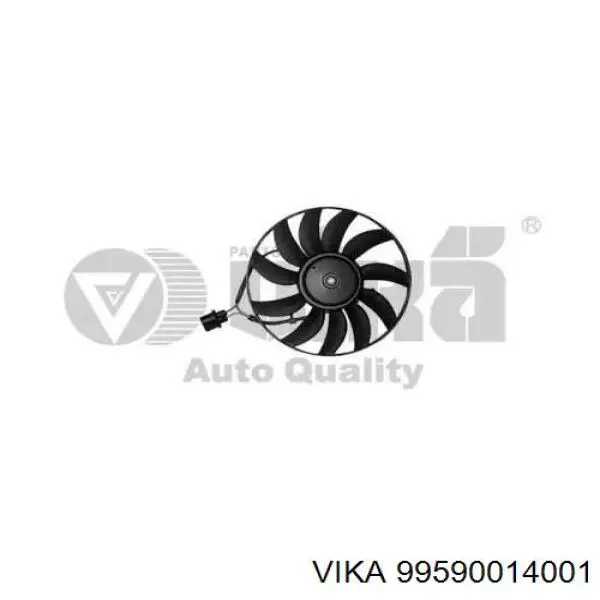 Вентилятор системи охолодження лівий Vika 99590014001 ціна, від 19.53 USD