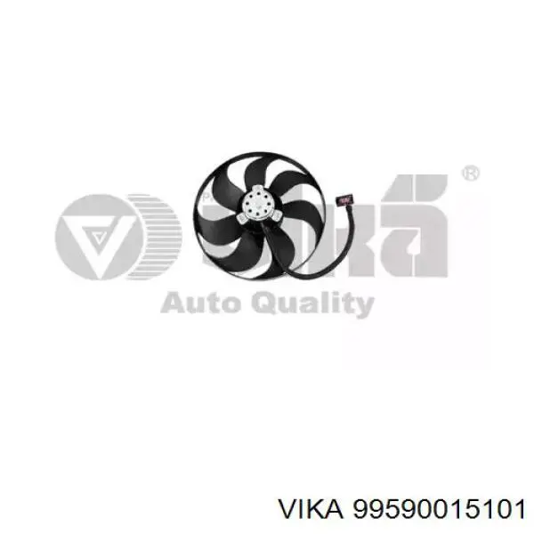 Вентилятор радіатора Vika 99590015101 ціна, від 32.76 USD