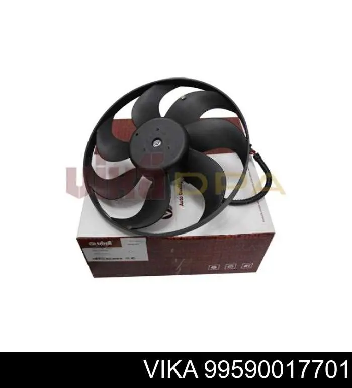 Вентилятор радіатора Vika 99590017701 ціна, від 33.63 USD