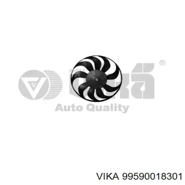 Вентилятор радіатора Vika 99590018301 ціна, від 36.06 USD
