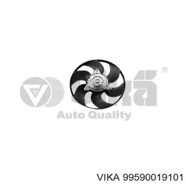 Вентилятор радіатора Vika 99590019101 ціна, від 37.88 USD