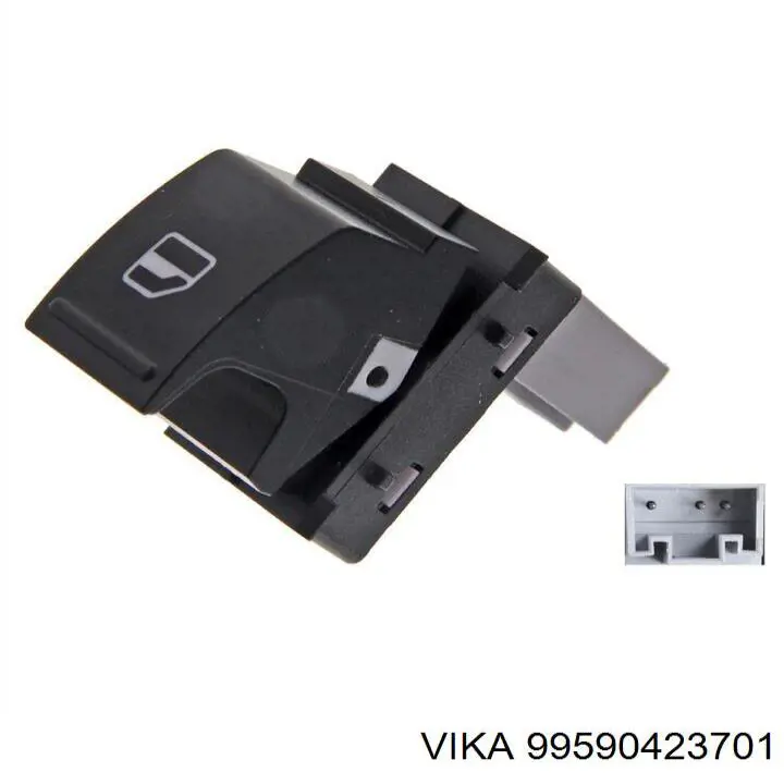 Кнопка вмикання двигуна склопідіймача задня Vika 99590423701 ціна, від 3.88 USD