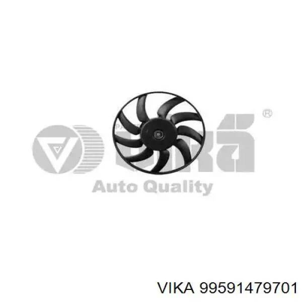 Вентилятор системи охолодження лівий Vika 99591479701 ціна, від 48.97 USD