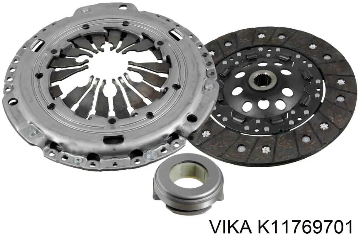 Комплект зчеплення (3 частини) Vika K11769701 ціна, від 186.23 USD
