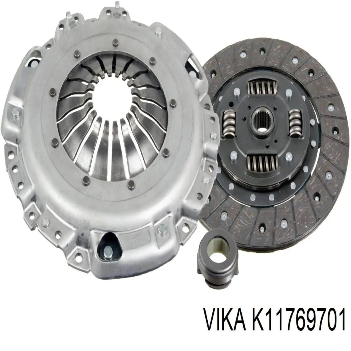 Комплект зчеплення (3 частини) 2289000299 ZF Parts