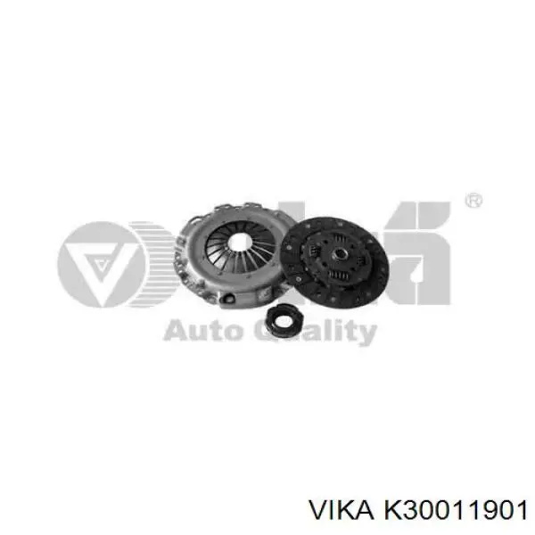 Комплект зчеплення (3 частини) Vika K30011901 ціна, від 81.60 USD