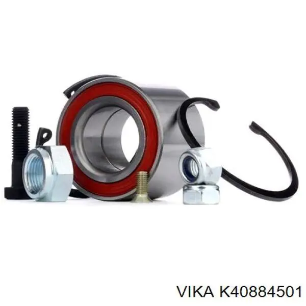 Комплект підшипник маточини передньої Vika K40884501 ціна, від 14.14 USD