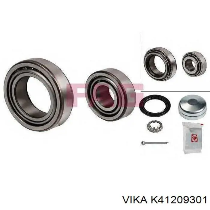 Підшипник маточини задньої Dayco KWD1150 ціна, від 7.64 USD