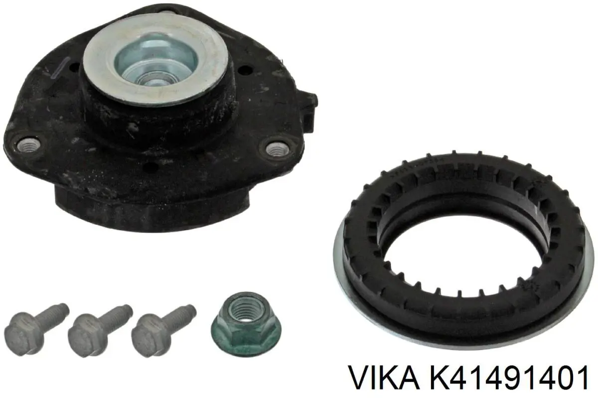 Опора стійки амортизатора переднього Vika K41491401 ціна, від 84.26 USD