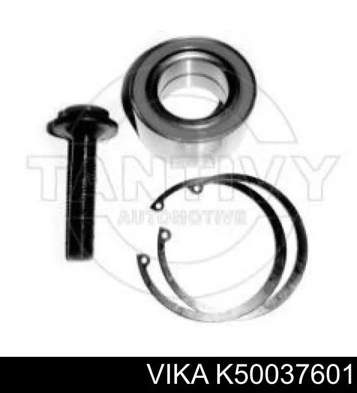 Комплект підшипник маточини передньої Vika K50037601 ціна, від 16.83 USD