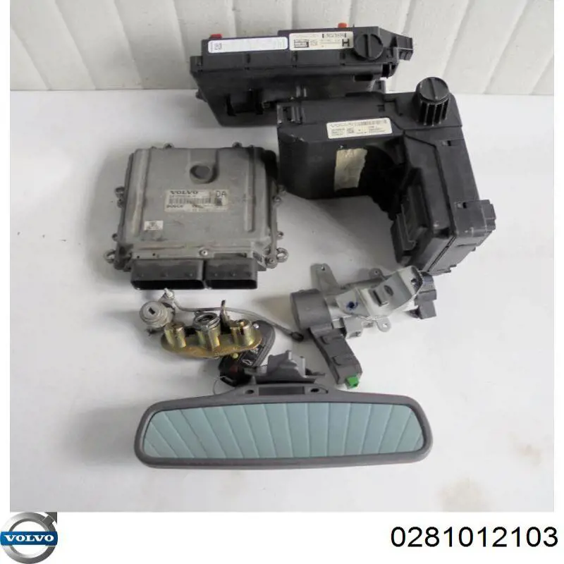 Електронний блок керування двигуном 0281012103 Volvo