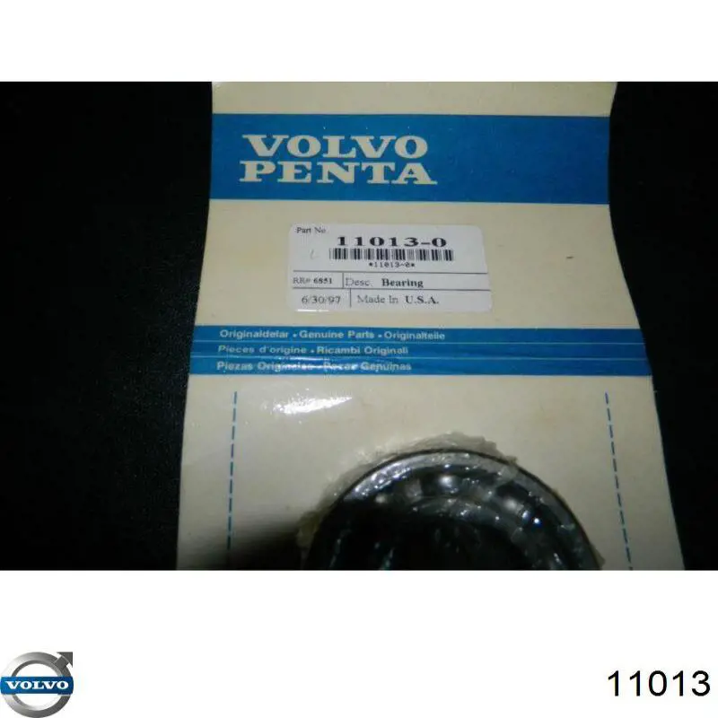 Підшипник КПП 11013 Volvo