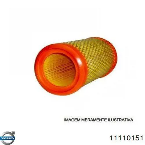 Повітряний фільтр 11110151 Volvo