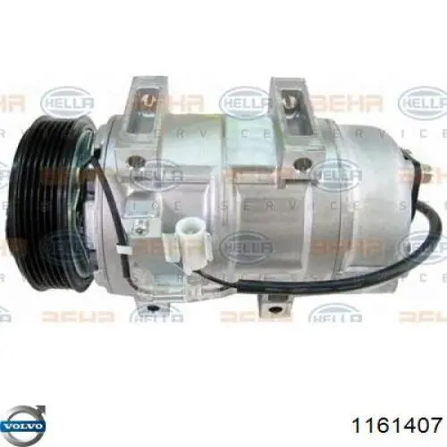 Компресор системи кондиціювання Volvo 1161407 ціна, від 76.01 USD