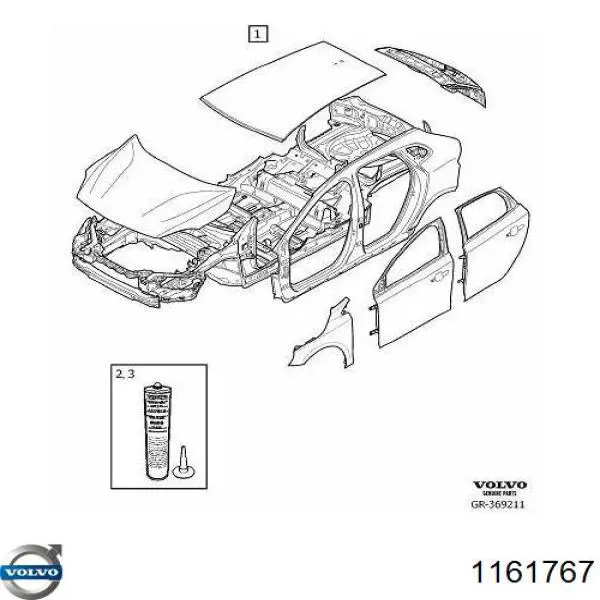 1161767 Volvo 