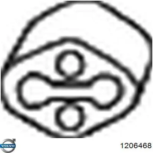 Купити 1206468 Volvo Подушка глушника