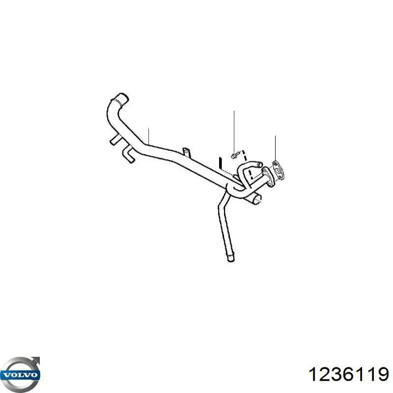 Прокладка водяної помпи Renault (RVI) 7700853903