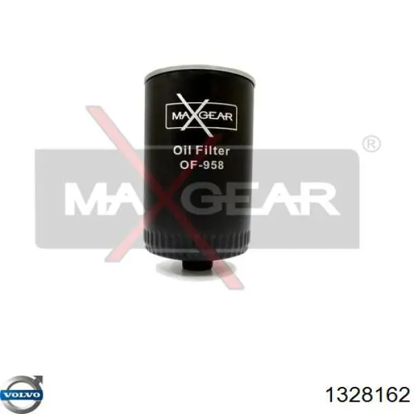 Масляний фільтр двигуна Volvo 1328162 ціна, від 10.48 USD