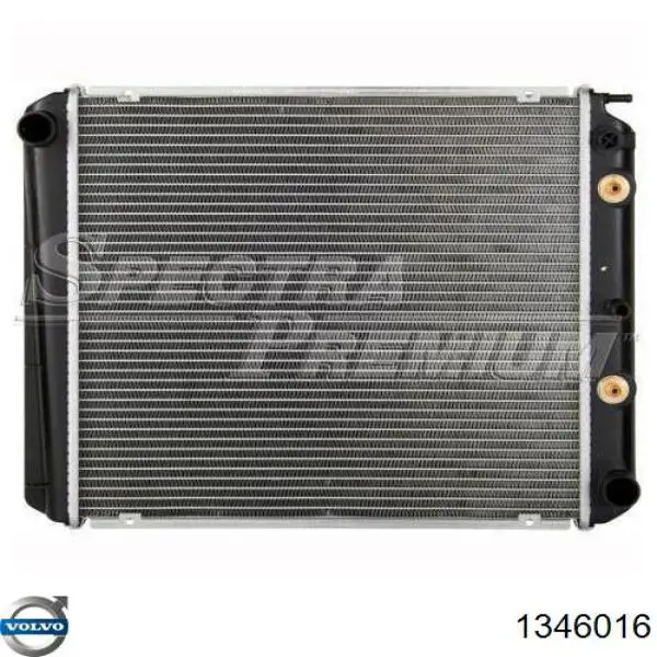 Радіатор основний Volvo 1346016 ціна, від 104.16 USD