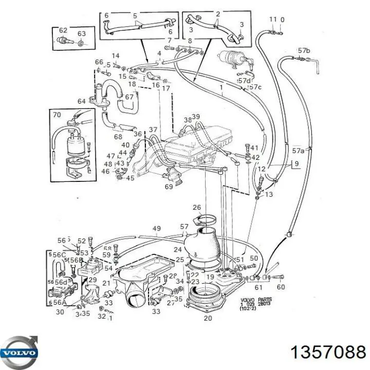  Volvo 1357088 ціна, від 51.93 USD