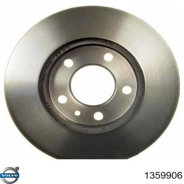 Диск переднього гальма Volvo 1359906 ціна, від 29.88 USD
